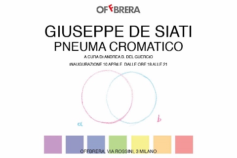 Giuseppe De Siati – Pneuma Cromatico